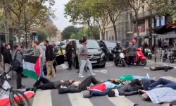 متظاهرون مؤيدون لفلسطين يغلقون الطرق في وسط باريس